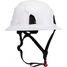 PIP 280-HP1491RM-FB-01, Traverse, Safety Helmets, White, OS, Full Brim, Non, Vented, Industrial Clim